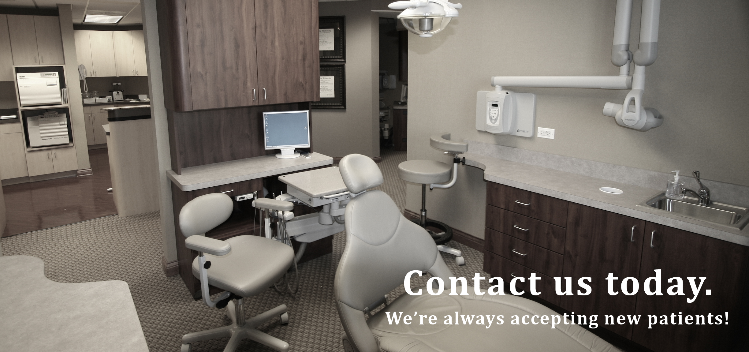 operatory room at Brennan & Peloquin DDS