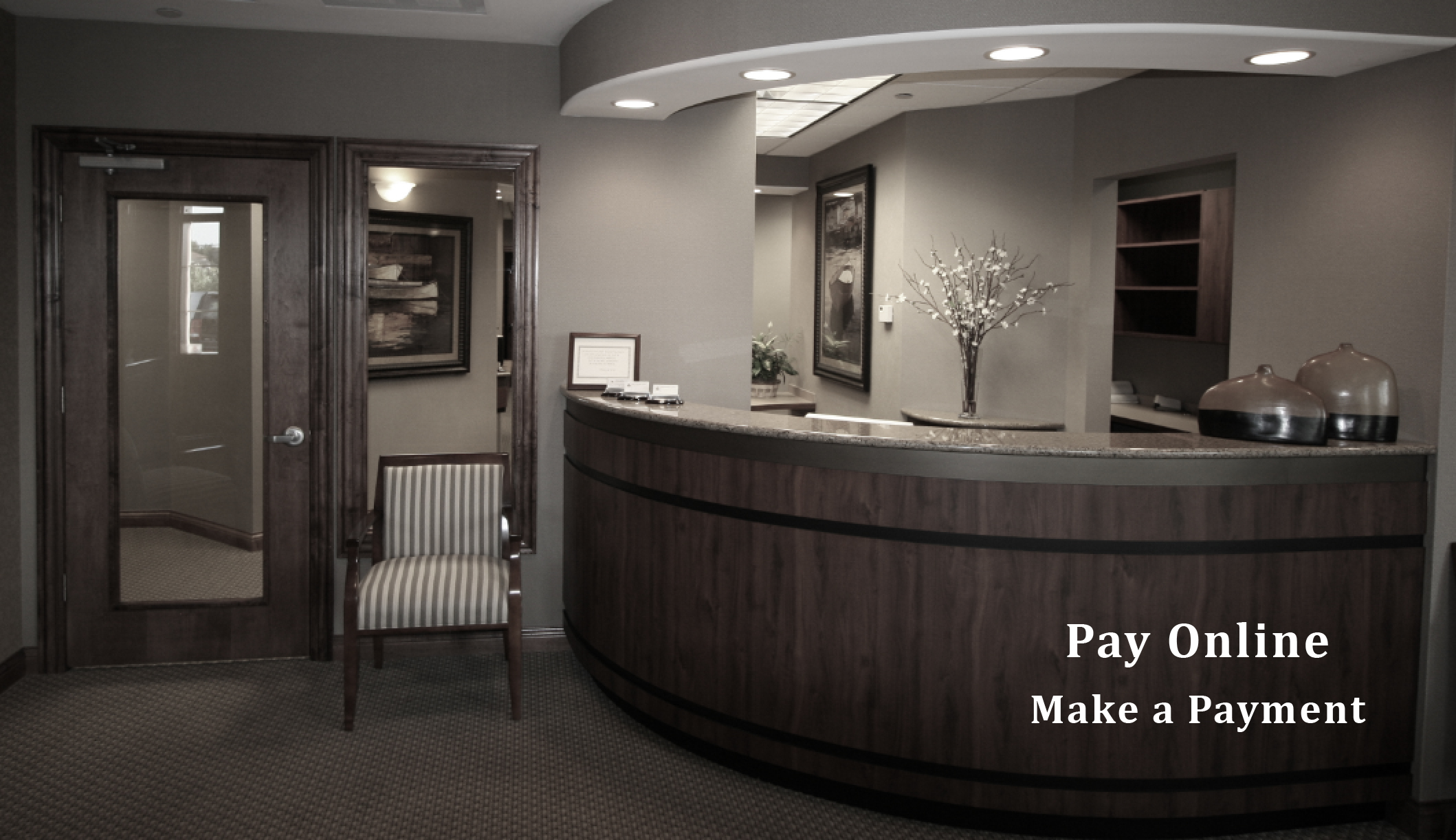reception area at Brennan & Peloquin DDS